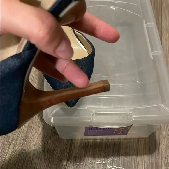 Jessica Simpson Blue Women's Heels - Picture 6 of 6